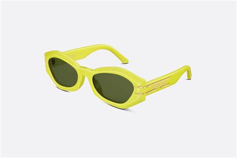 sunglasses dior lolly pop|DiorSignature B1U Pop Yellow Butterfly Sunglasses .